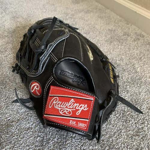 Black New First Base Gold Glove Gamer Series 12" Baseball Glove