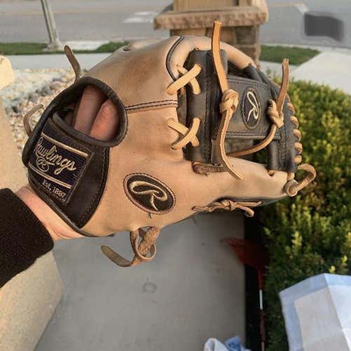 Gray Used Infield Heart of the Hide 11.5" Baseball Glove