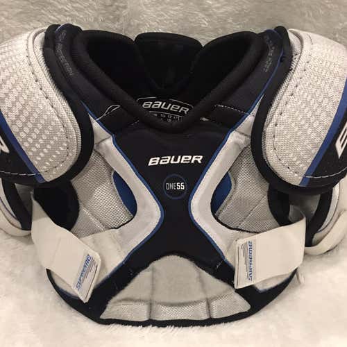Used Junior Small Bauer One55 Shoulder Pads
