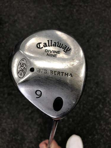 Used Callaway Big Bertha Divine Nine 9 Wood Graphite Regular Golf Fairway Woods