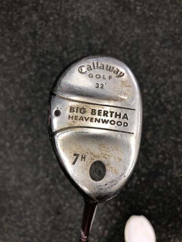 Used Callaway Big Bertha Heavenwood 7 Hybrid Graphite Regular Golf Hybrids