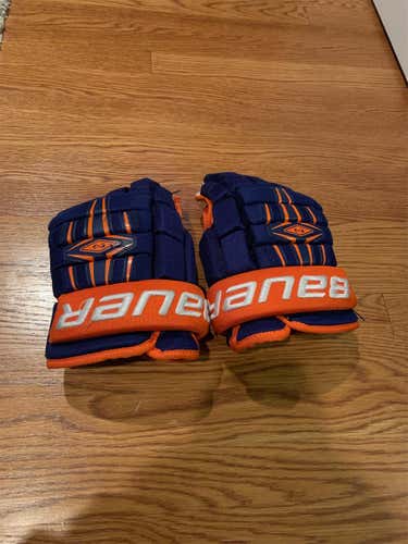 Blue Used Bauer Nexus 12"  Gloves