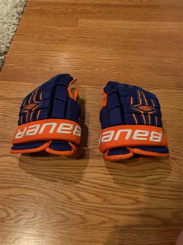 Blue Used Bauer Nexus 12"  Gloves