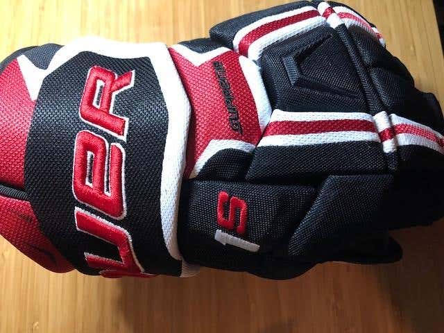 New Bauer Supreme 1S Gloves 15"
