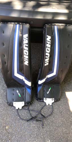 Used Junior 28" Vaughn Ventus SLR2 Goalie Leg Pads