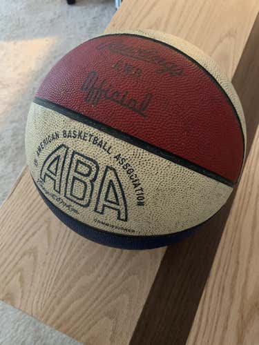 Official Rawlings ABA Basketball from 1967: Given by Minnesota Muskies to Ball Boy