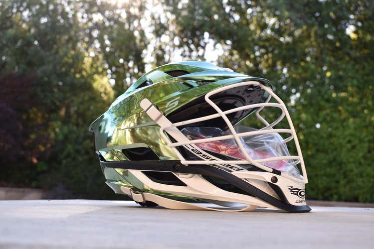 MINT GREEN CHROME Cascade S Helmet