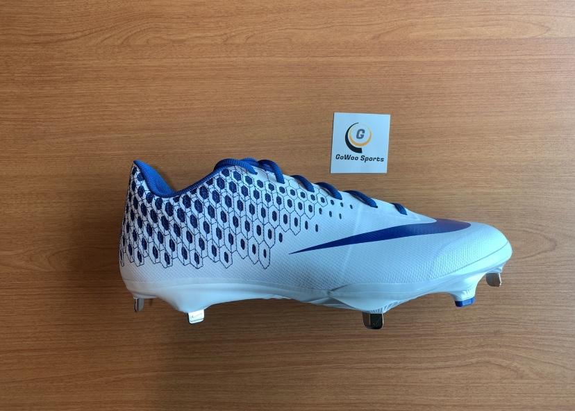 Nike Lunar Vapor Ultrafly Elite 2 Baseball Spike Cleats Men’s (Size 9) New White/Blue