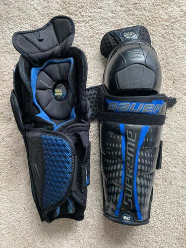Used Bauer Supreme One95 Shin Guards: Size 14"