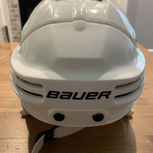 White New Medium Bauer 4500 Helmet
