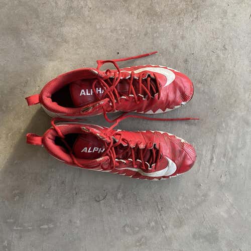 Red Men's Size 14 (Women's 15) Low Cut