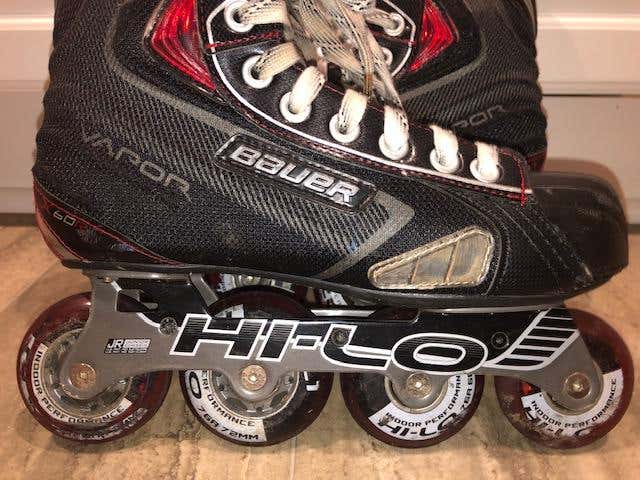 Used Junior Bauer Inline Skates Regular Width Size 5