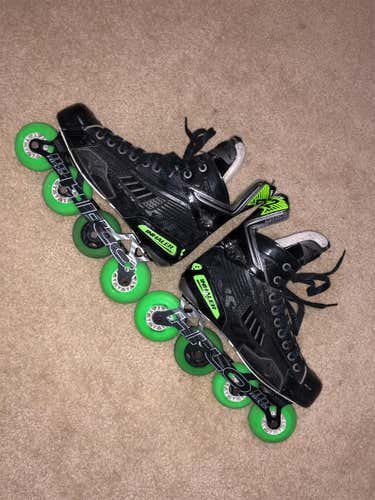 Mission DS2 Inline Roller Hockey Skates Senior Size 8D
