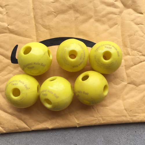 Baseball Total Control Hole Balls Used 6