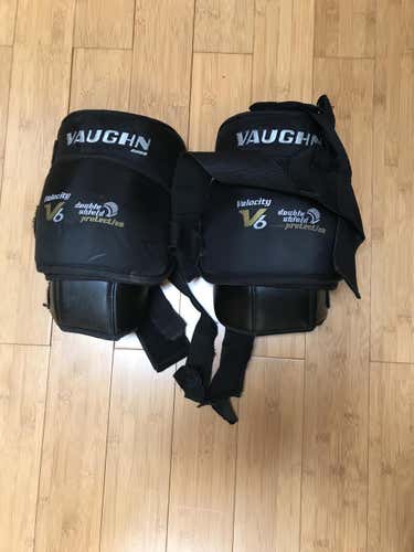 Used Vaughn knee pads with garter belt