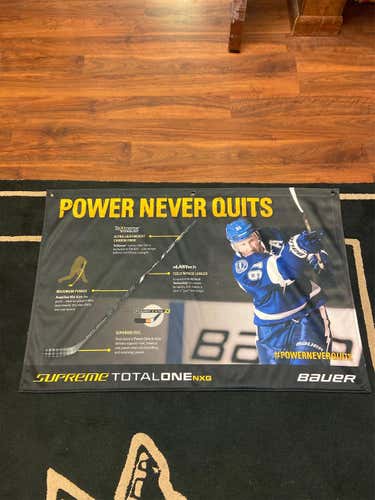 Supreme Total One NXG Bauer Wall Flag