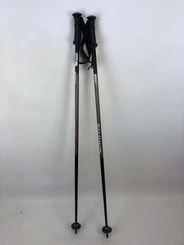 Used Salomon Dh Poles 130 Cm 52 In Downhill Ski Mens Poles