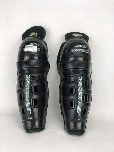 Used Bauer Impact 14" Ice Hockey Shin Guards