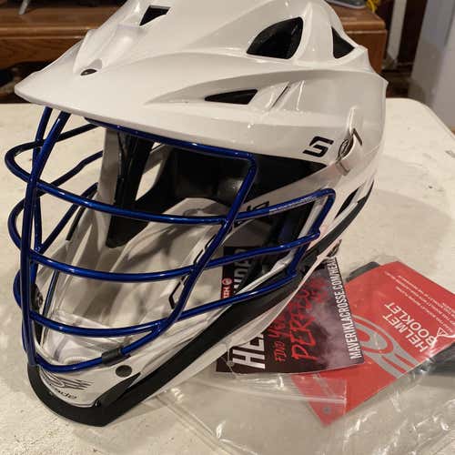 New White Cascade S Helmet