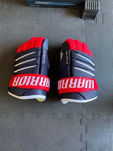 Used Navy/Red Warrior Alpha QX4 12" Gloves