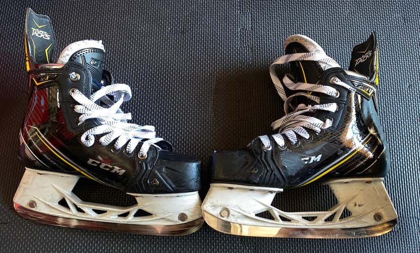 Used CCM Super Tacks AS1 Size 4 Hockey Skates