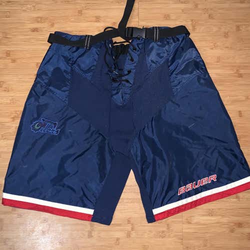 Wooster Oilers Used Senior Medium Bauer Supreme Pant Shell Pro Stock