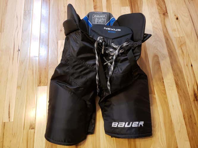 Black Senior New Medium Bauer Nexus 600 Hockey Pants