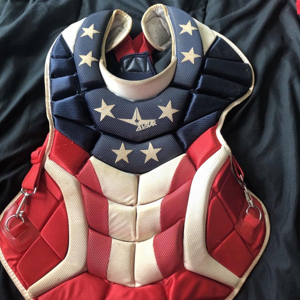 Used All Star Catcher's Chest Protector