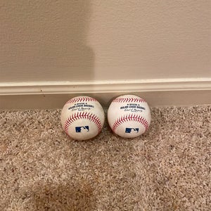 Used Rawlings 2 Pack Baseballs