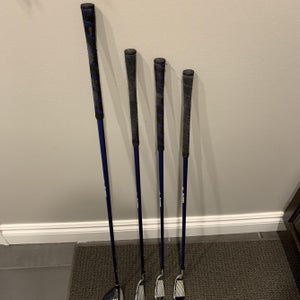 Used Right Handed Players titanium set Regular Flex 4 Pieces Clubs (Full Set)