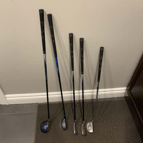 Used Right Handed Regular Flex 5 Pieces Clubs (Full Set)