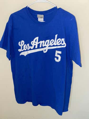 Los Angeles Dodgers Corey Seager jersey T-shirt NWOT