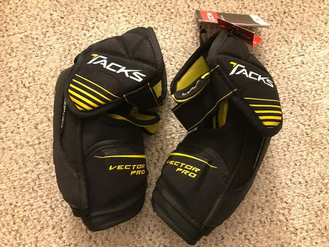 New Senior Large CCM Tacks Vector Pro Elbow Pads New with tags