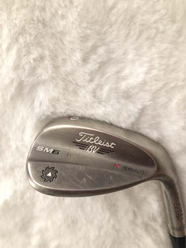 Used Right Handed BV Vokey SM6 Wedge Flex Steel Shaft Wedge