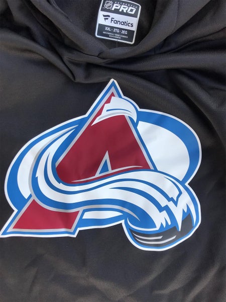 Black Adult Fanatics Pro Authentic Team Issued Colorado Avalanche ( M, LG, XXL)