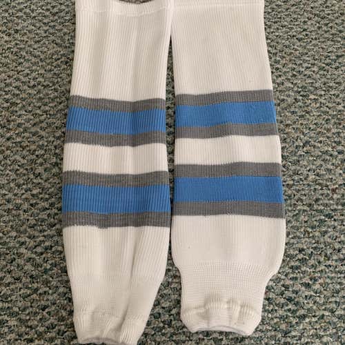 Blue And White Socks