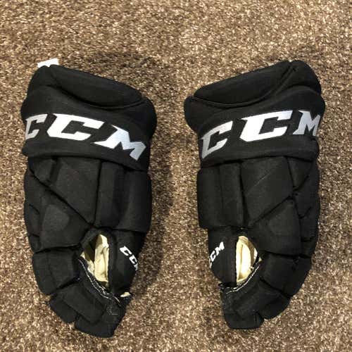 Black New Senior CCM Jetspeed FT1 Gloves 14" Pro Stock
