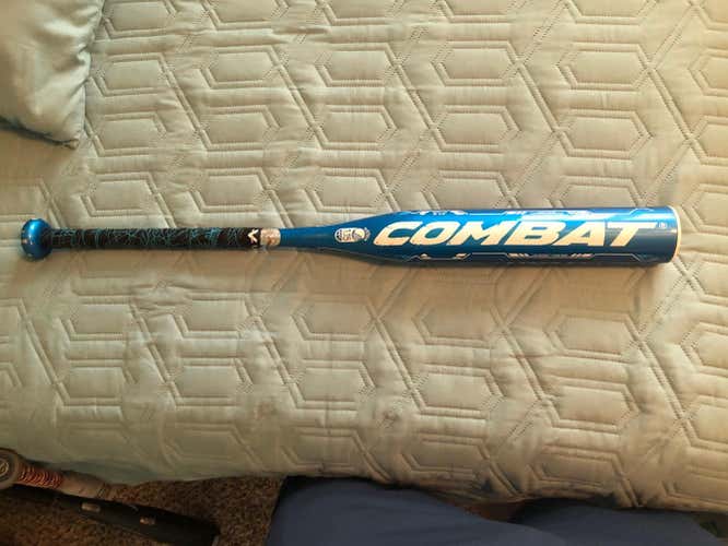 Used 2016 USSSA Certified Combat Bat 13 oz 27"