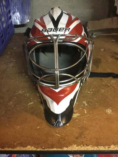 *Used Bauer NME 5 Senior Goalie Mask***