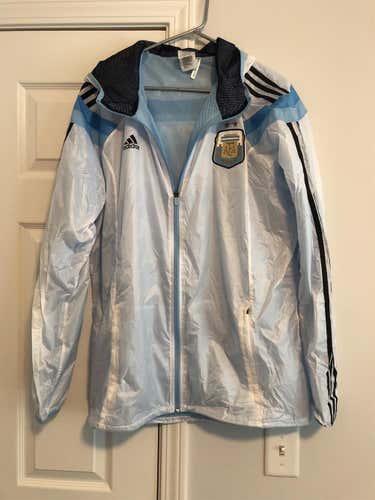 Argentina Rain Jacket White Men's XL Nike
