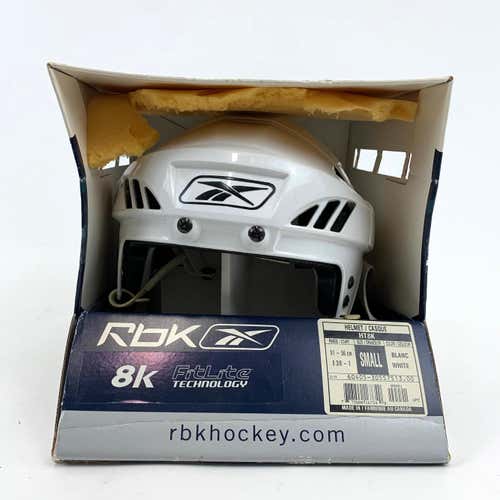 Brand New | White Reebok 8k Helmet | Small