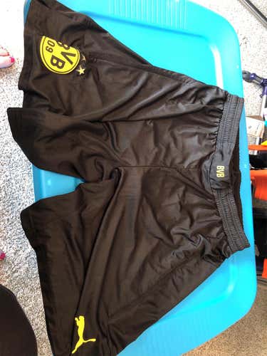 Dortmund Black Men's XL Puma Shorts