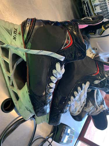 Used Bauer Vapor 1X Pro Stock Size 7.5 Hockey Skates