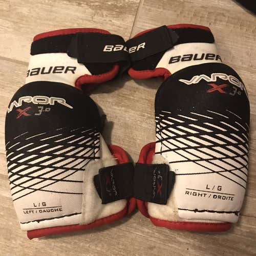 Used Large Bauer X 3.0 Elbow Pads