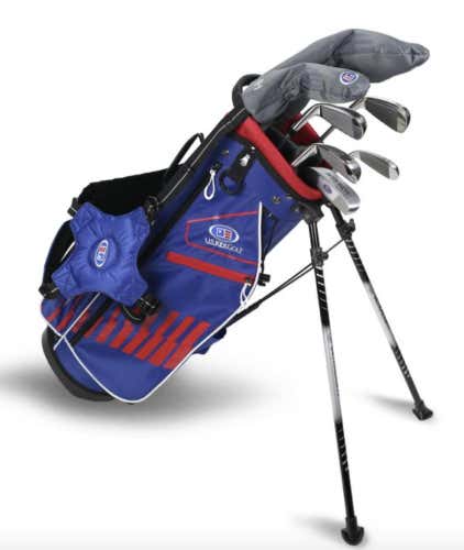 NEW US Kids 51-inch Blue/Red 5-Club 2020 Stand Bag 2003