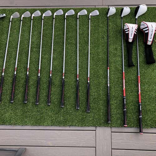 Used Right Handed Burner 2.0 Regular Flex 12 Pieces Clubs (Full Set)