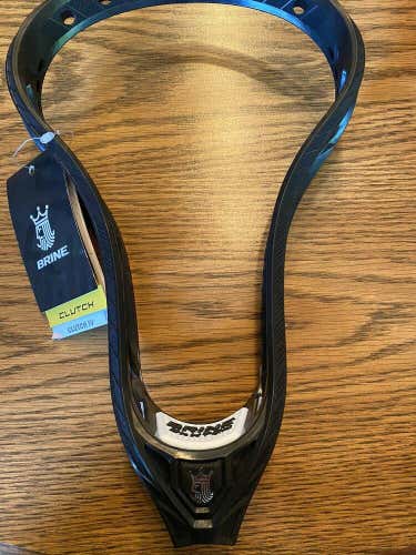 Brine Clutch IV HS Lacrosse Head Unstrung Black NEW