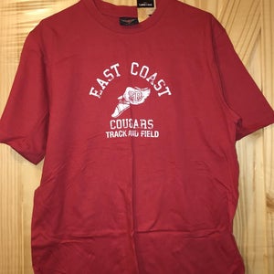 NEW OLD STOCK MEDIUM EAST COAST COUGARS TRACK AND FIELD  T-Shirt