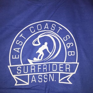 NEW OLD STOCK LARGE EAST COAST SURFRIDER   T-Shirt