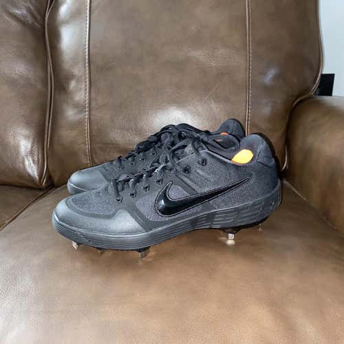 Black Alpha Huarache Baseball Cleats Size 11.5 New!